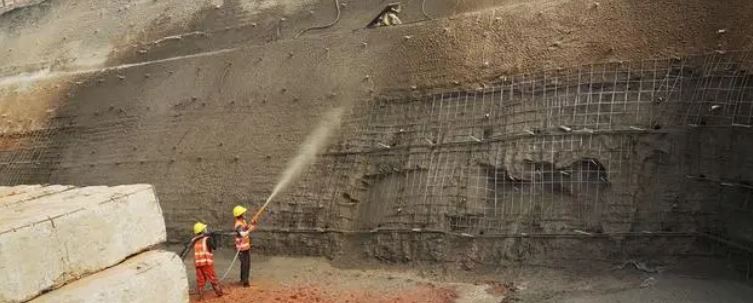 Underground Engineering Construction Shotcrete